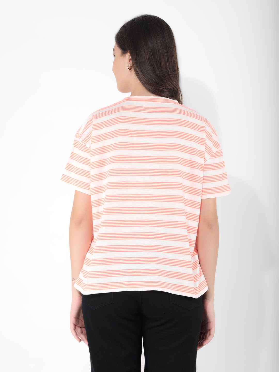 Numero Uno Women Striped White Top